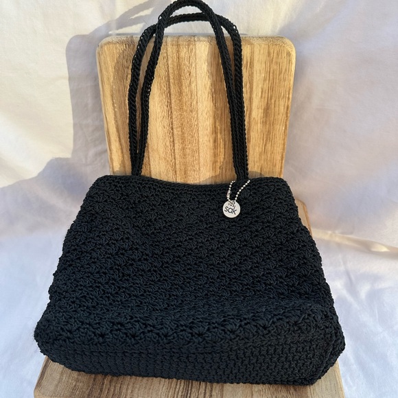 The Sak Black Knit Women's Small purse - Picture 1 of 9